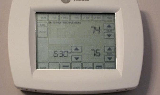 Check the temperature of garage after you install the right sized heater.