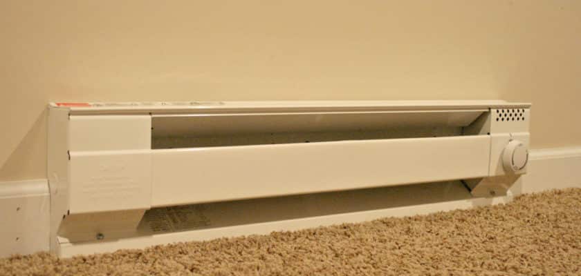 Baseboards often accumulate dust, which can spell trouble for baseboard heat.