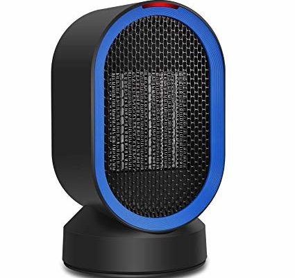 With PTC heating material, 600watts energy-saving setting, this ceramic heater provides warm air quickly surround you in 2 seconds. One touch on the swing button to delivery wide-angle heat with auto oscillation.