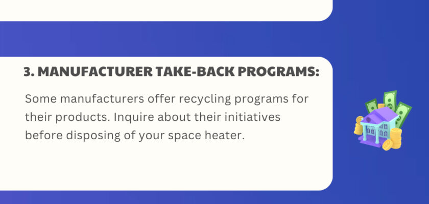 Infographic: Eco-Friendly Space Heater Disposal - A Greener Approach
